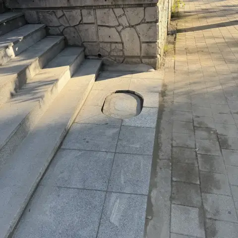 강남 돌계단보수 디딤판 재시공 시공 후