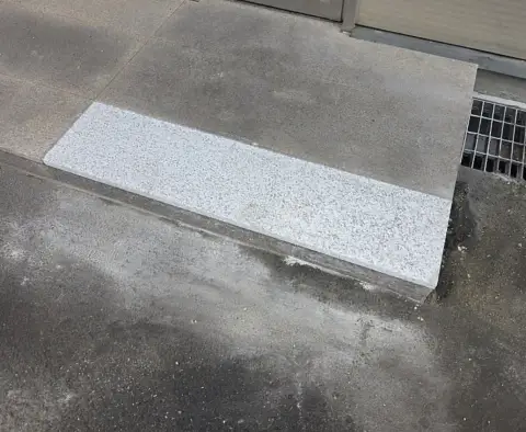 인천 돌계단보수 디딤판 교체 시공 후